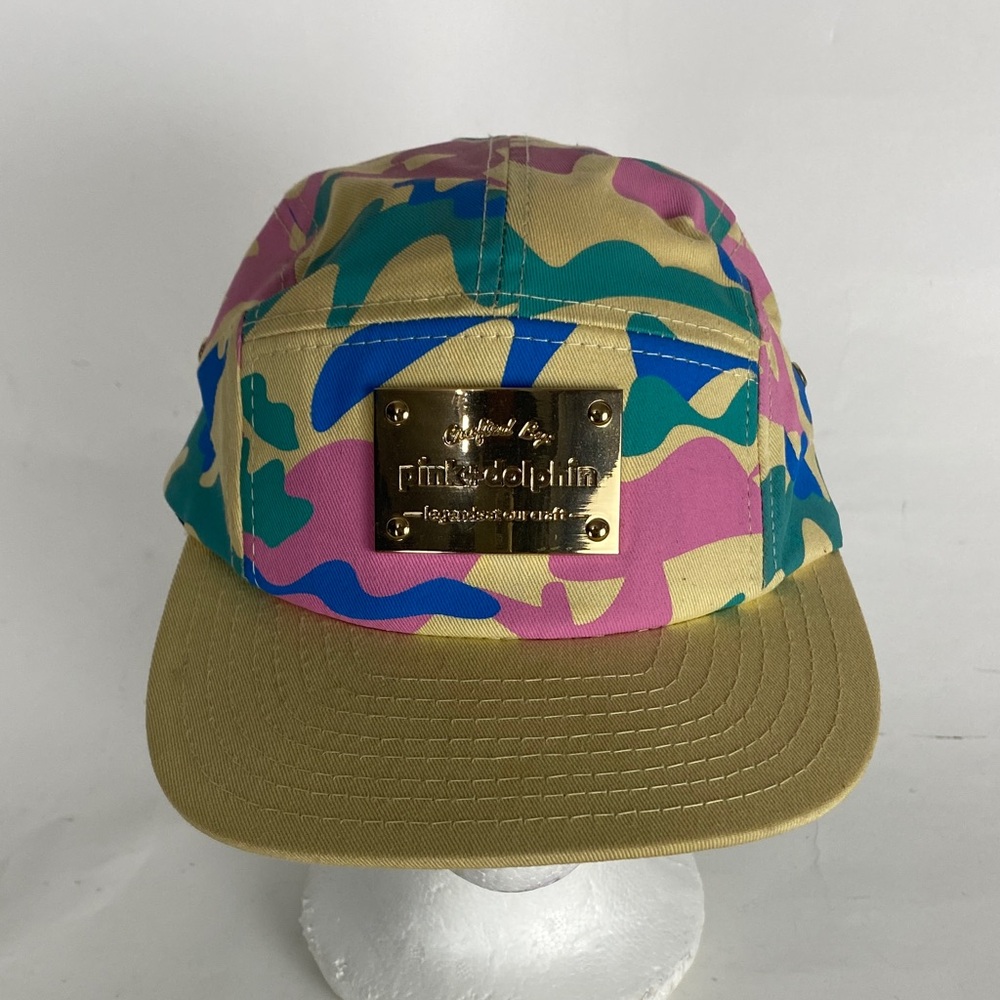 Pink Dolphin Multi-Camo 5 Panel Hat